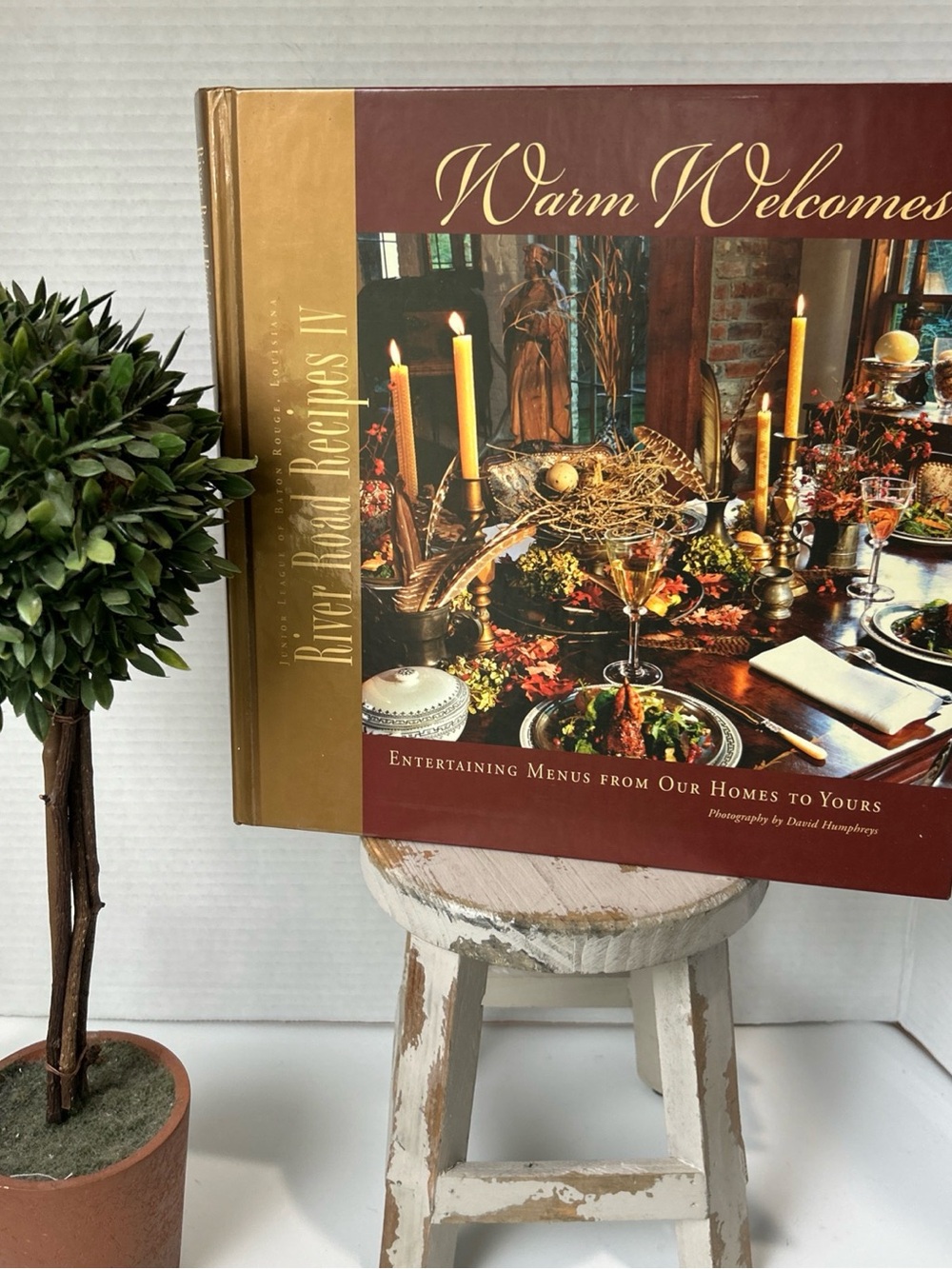 River Road Recipes IV: Warm Welcomes Hardcover Baton Rouge Louisiana Jr League